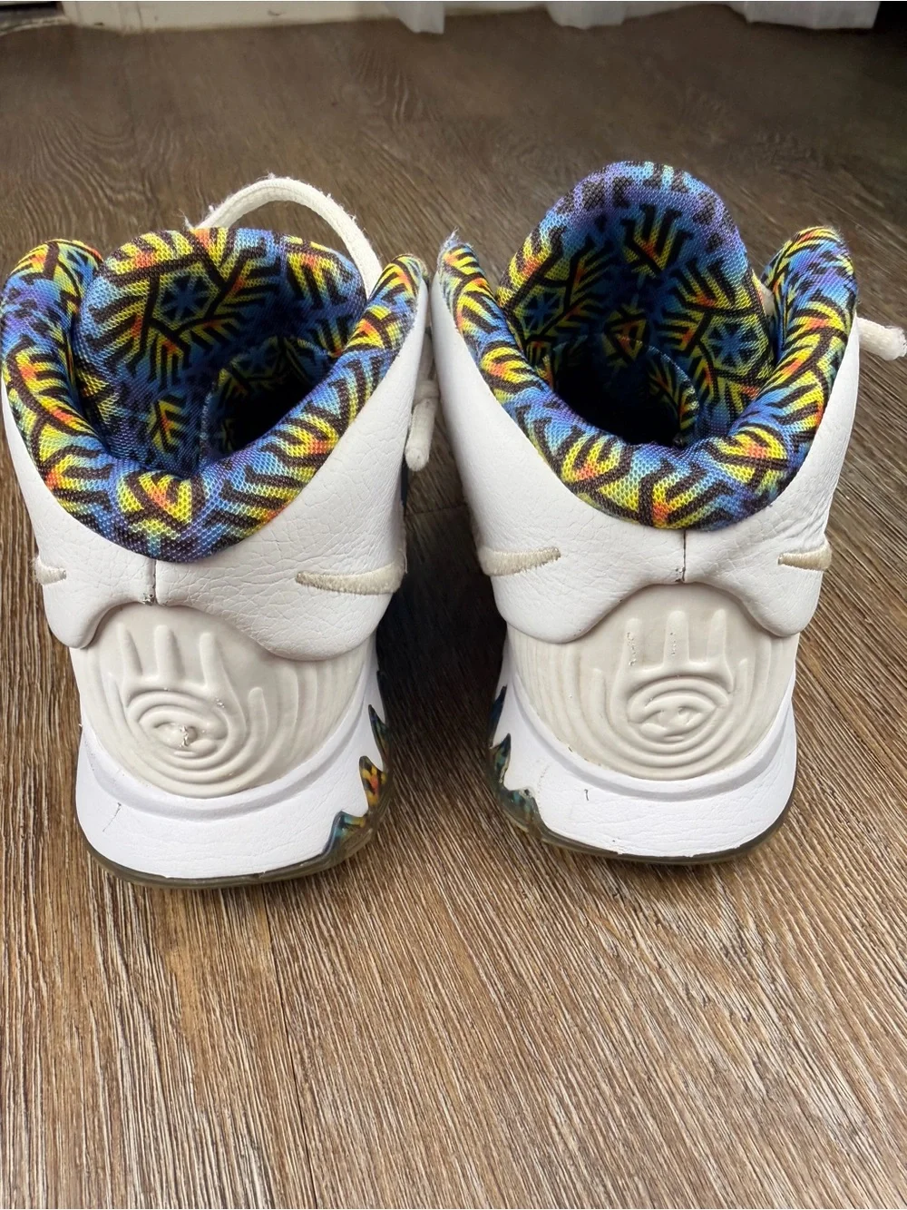 Nike Kyrie 6 Sapphire Kids Basketball Shoes Multicolor Kaleidoscope | Size: 1Y